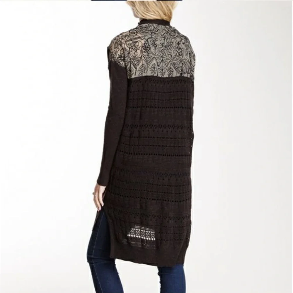 Free People Quincy Yarn Back‎ to You Cardigan